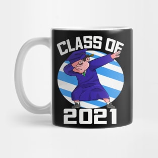 Class of 2021 Graduation Dabbing Dance Boy Mug